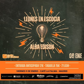 LEONES EN ESCOCIA + ALBA EDISON