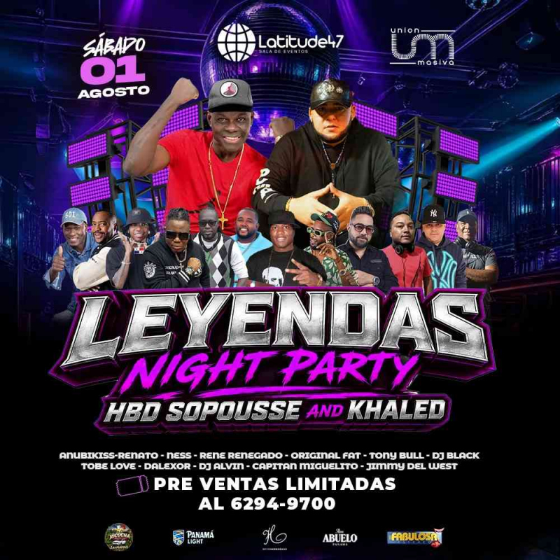 LEYENDAS NIGHT PARTY