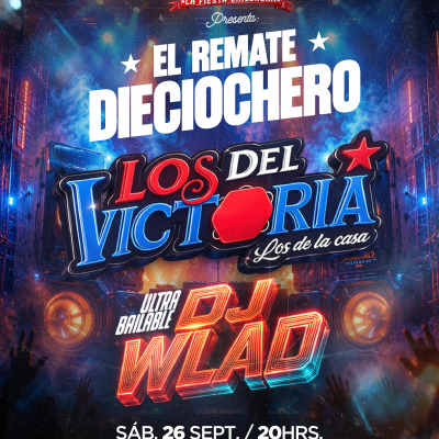 LOS DEL VICTORIA Y FULL BAILABLE CON DJ WLAD 26/09