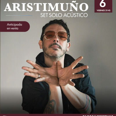 Lisandro Aristimuño (set solo acustico) en Ranelagh