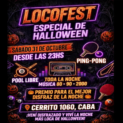LocoFest - Especial Halloween 🎃