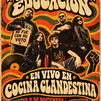 Los Mala Educación en Cocina Clandestina