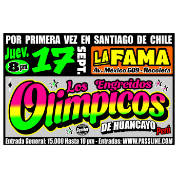 LOS OLIMPICOS DE HUANCAYO EN SANTIAGO DE CHILE