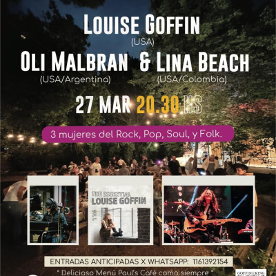 Louise Goffin en Vivo Bajo las Estrellas — Concierto Íntimo en Madretierra