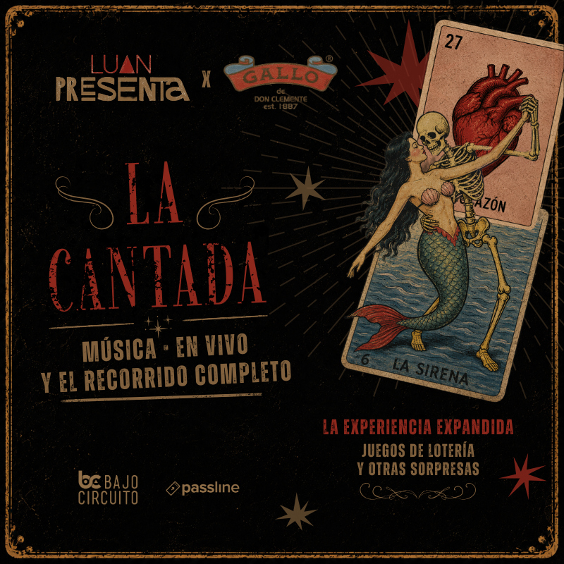 LUAN Presenta: La Lotería - Boleto Música en Vivo