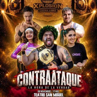 Lucha libre Xplosion presenta Contraataque