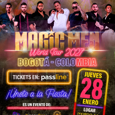 MAGIC MEN AUSTRALIA WORLD TOUR 2027