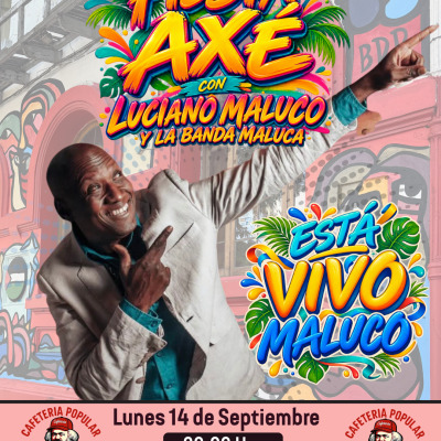 Maluco fiesta Axe en cafetería popular