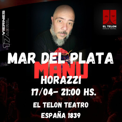 Manu Horazzi en Mar del Plata 2026