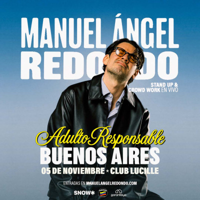 Manuel Angel Redondo presenta Adulto Responsable 05 noviembre