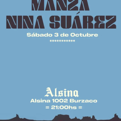 MANZA Y NINA SUÁREZ EN BURZACO