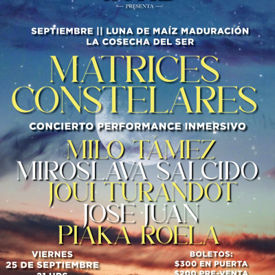 MATRICES CONSTELARES, la cosecha del ser.