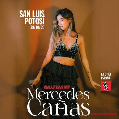 MERCEDES CAÑAS EN CONCIERTO EN SAN LUIS POTOSÍ.  NUEVA GIRA 26