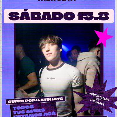 MERCURY - SABADO 15 DE AGOSTO