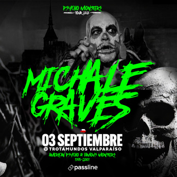 Michale Graves en Trotamundos Valparaíso