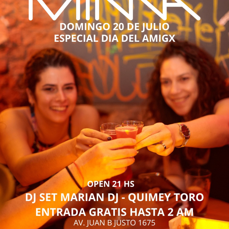 Passline - MINNA - DIA DEL AMIGX Passline - MINNA - DIA DEL AMIGX