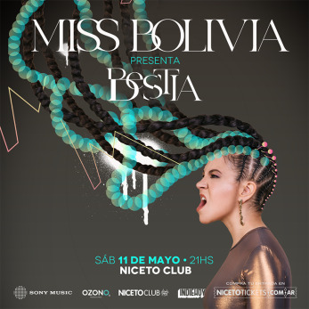 MISS BOLIVIA presenta BESTIA en Niceto Club