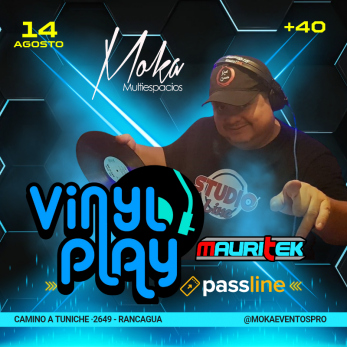 MOKA CLUB RANCAGUA presenta VINYL PLAY EXPERIENCE by DJ MAURITEK