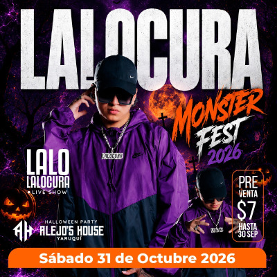 Monster Fest 2026 En Vivo Lalo La Locura