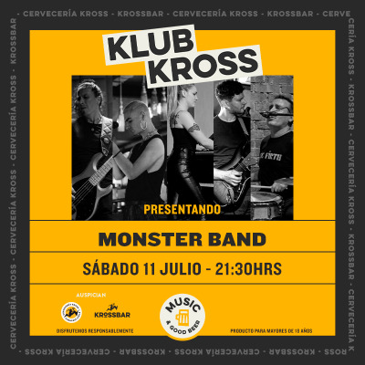 MONSTERBAND EN KLUB KROSS
