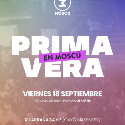MOSCU MATINEE - PRIMAVERA