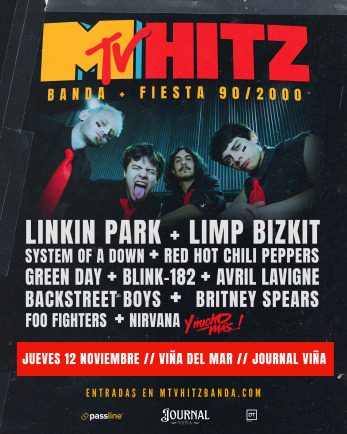 Mtv hitz tributo a Mtv en Journal Viña