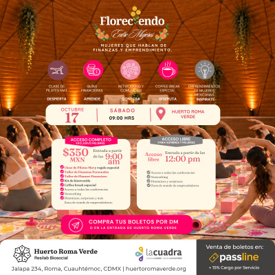 Floreciendo entre Mujeres