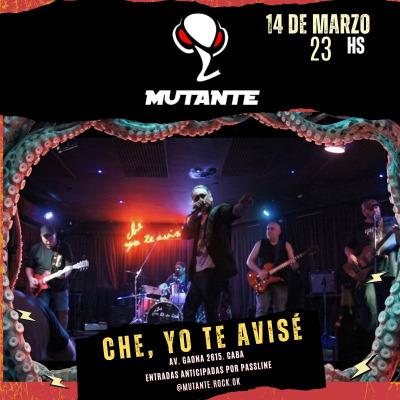 MUTANTE rock en vivo