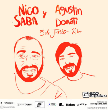 Nico Saba y Agustín Donati