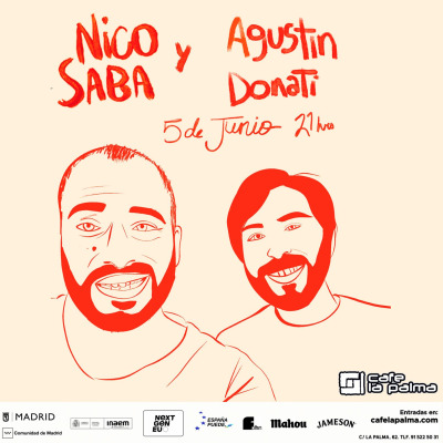 Nico Saba y Agustín Donati