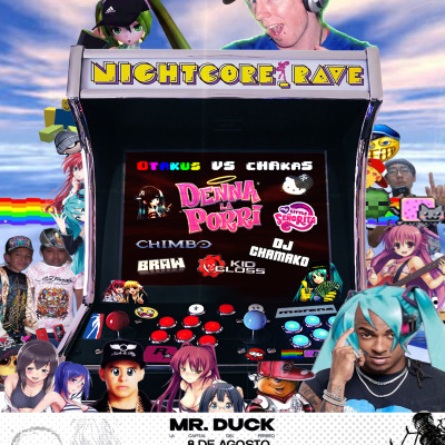 NIGHTCORE RAVE VOL. 4 — OTAKUS VS CHAKAS