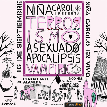 Niña Carolo en Centro Arte Alameda