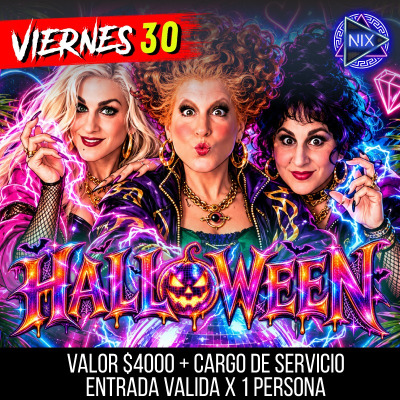 NIX - VIERNES 30 DE OCTUBRE - EN CABAX