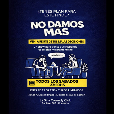 NO DAMOS MAS
