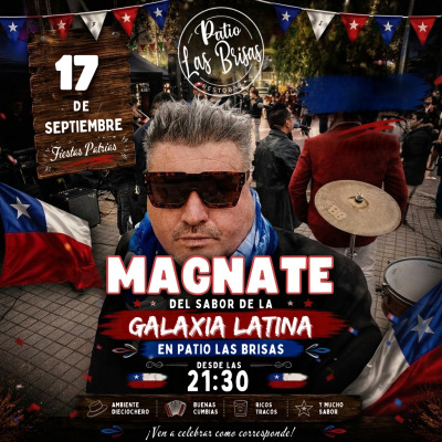 Noche de cumbia con el Magnate del sabor