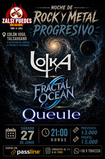 Noche de Rock y Metal Progresivo