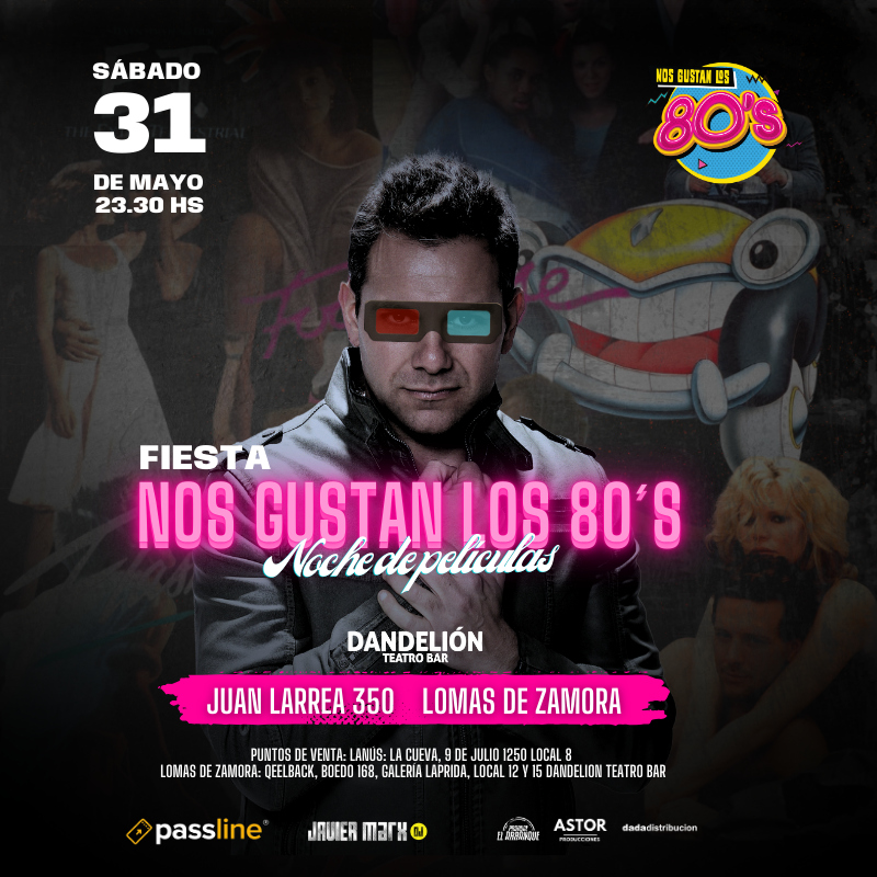 Nos Gustan los 80s en Lomas de Zamora