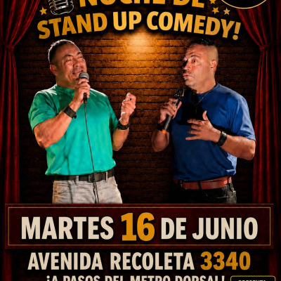 ​🔥 ¡NUEVO SHOW DISPONIBLE! / NOCHE DE STAND UP COMEDY 🔥 ​¡La comedia se toma Recoleta!