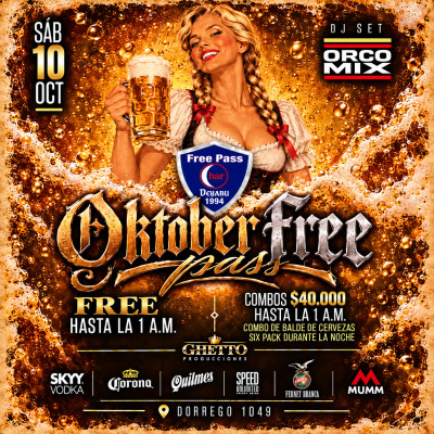 🍺🔥 OKTOBERFREE PASS 🔥🍺