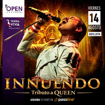 Open Hotel Quillota Presenta a Innuendo Tributo a Queen