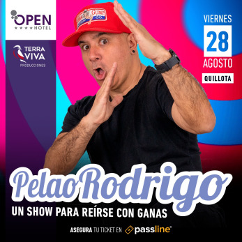 Open Hotel Quillota Presenta a Pelao Rodrigo