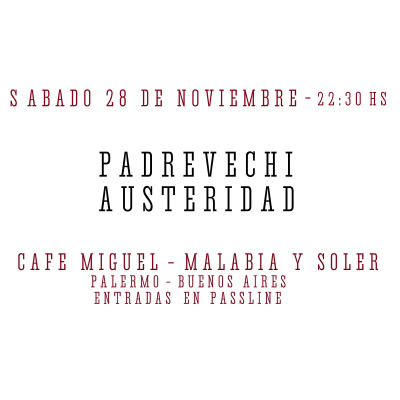 Padrevechi - Austeridad