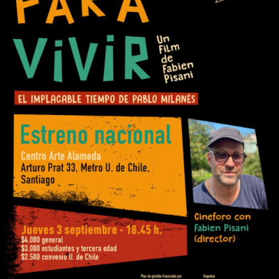 Para vivir. El implacable tiempo de Pablo Milanés / Centro Arte Alameda