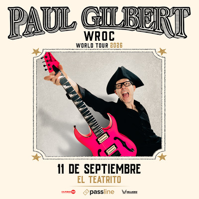 PAUL GILBERT - 11 septiembre 2026