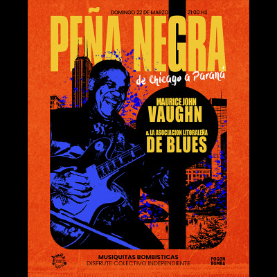 Peña Bomba Anti Domingo con Maurice John Vaughn y A.L. Blues