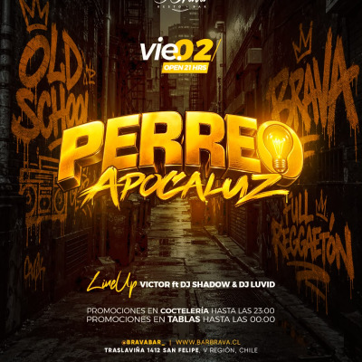PERREO A POCA LUZ - BAR BRAVA