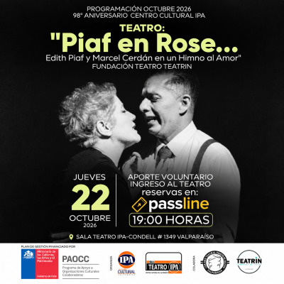 Piaf en Rose, Edith Piaf y Marcel Cerdán en un himno al amor