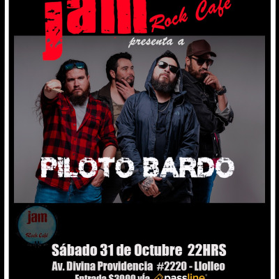 Piloto Bardo en Jam Rock Café
