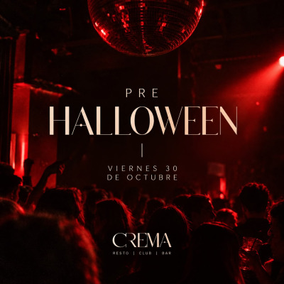 PRE HALLOWEEN - 30.10 - Crema