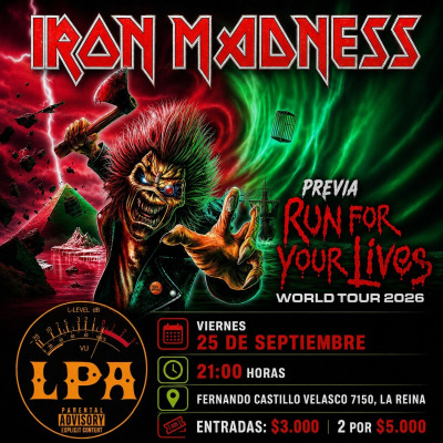 Previa Run For Your Lives World Tour 2026